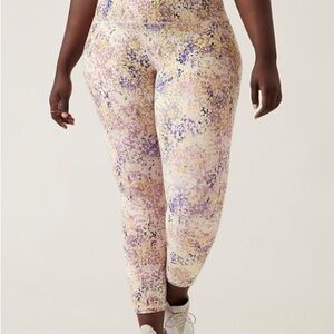 Athleta Women's Pastel Patterned Leggings
